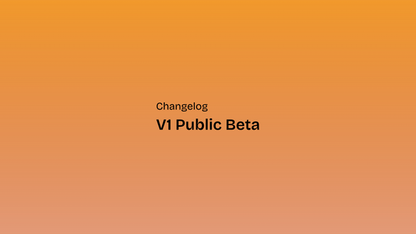 V1 — Public Beta